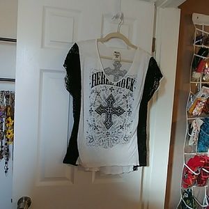 Vocal Rebel Rock Boutique Blouse